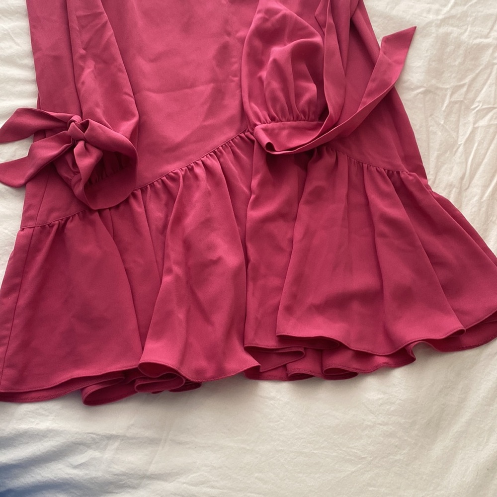MARE MARE pink Felix Flounce Dress! Anthropologie XS - Picture 2 of 3